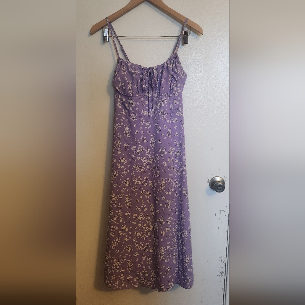 SHEIN Lavender Floral Dress - Picture 3 of 6